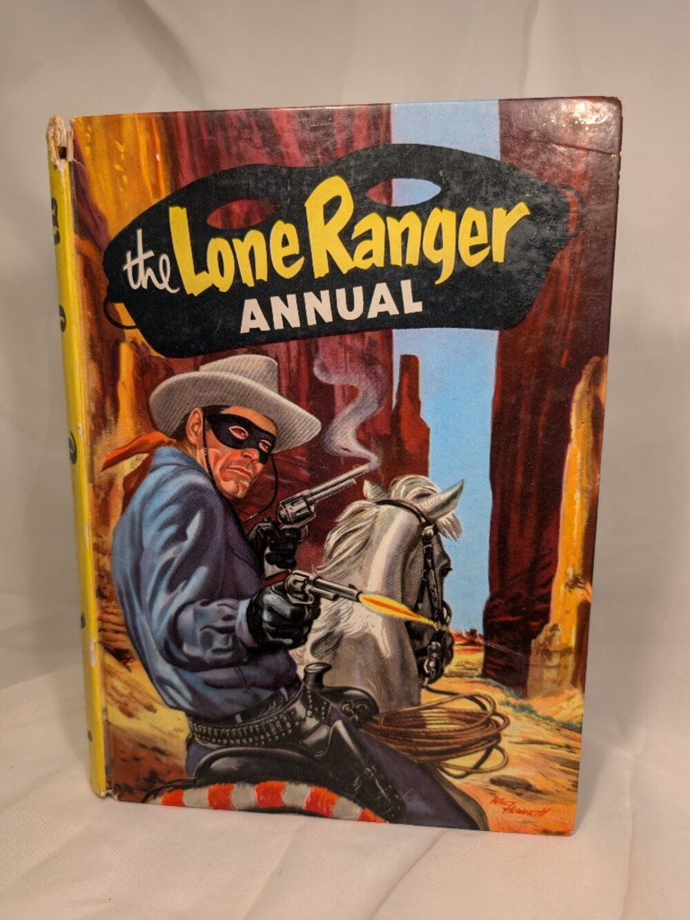 1952 The Lone Ranger Annual SIGNED BY THE ARTIST Walt Howarth Walter Howarth